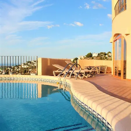 Costa Blanca - Del Mar - Mit Beheizbarem Pool Und Panorama Meerblick Fuer Max 6 Personen *
