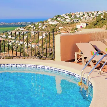 Costa Blanca - Del Mar - Mit Beheizbarem Pool Und Panorama Meerblick Fuer Max 6 Personen *