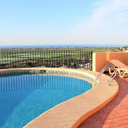Costa Blanca - Del Mar - Mit Beheizbarem Pool Und Panorama Meerblick Fuer Max 6 Personen Feriehus *